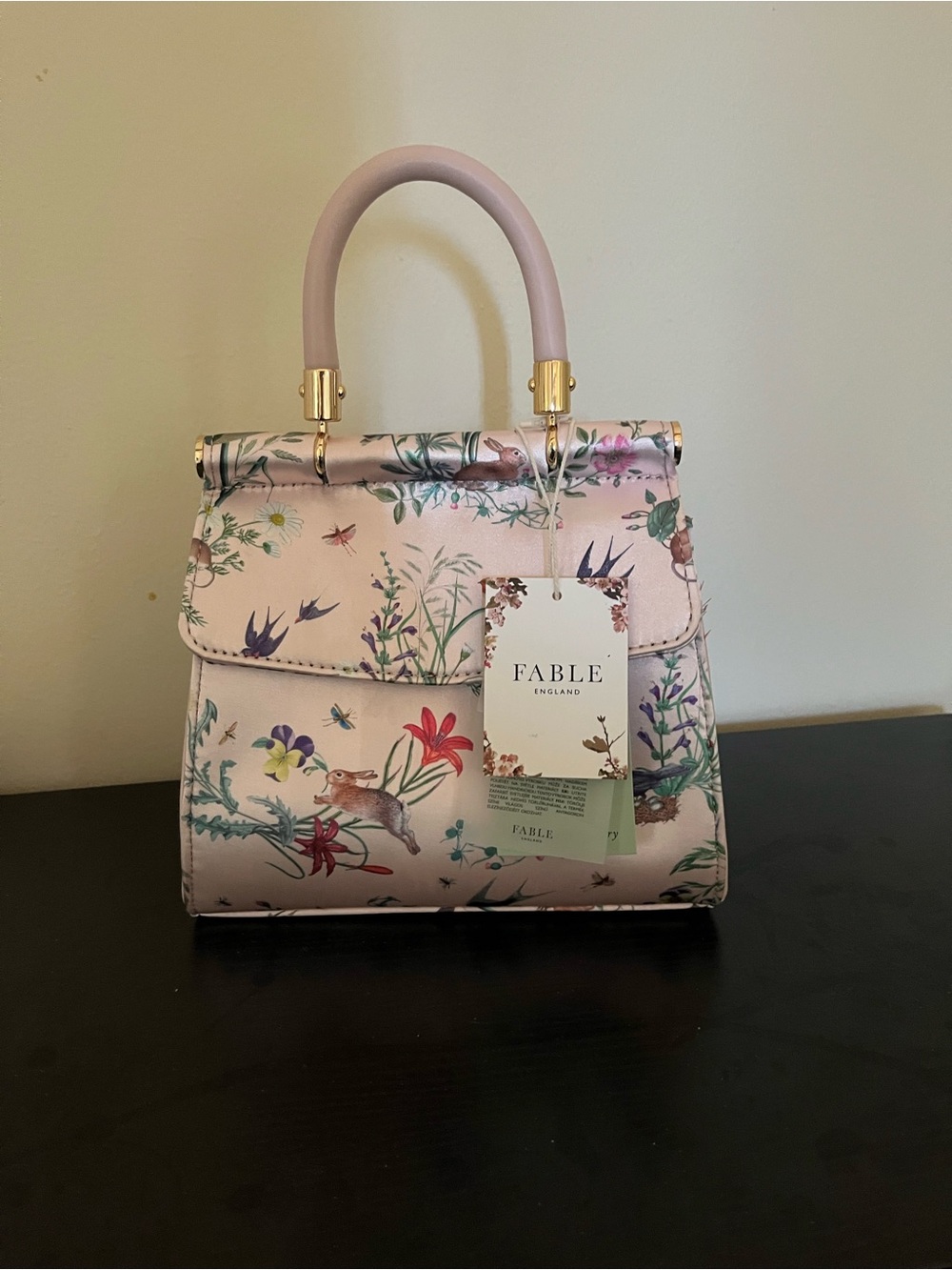 Fable England pink mini bag